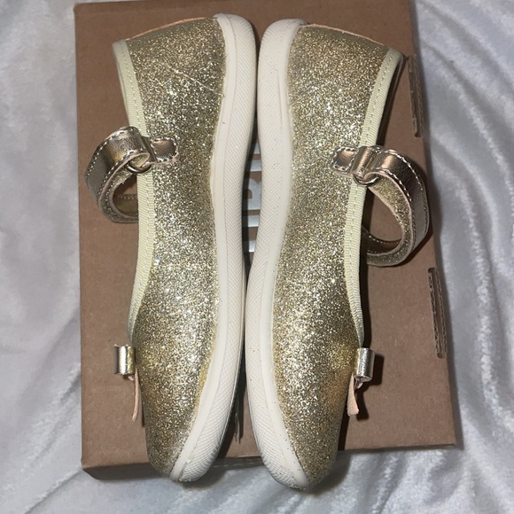 NWT NATURINO CLARIES 2 Glittered leather ballerinas in Platinum - Picture 13 of 15